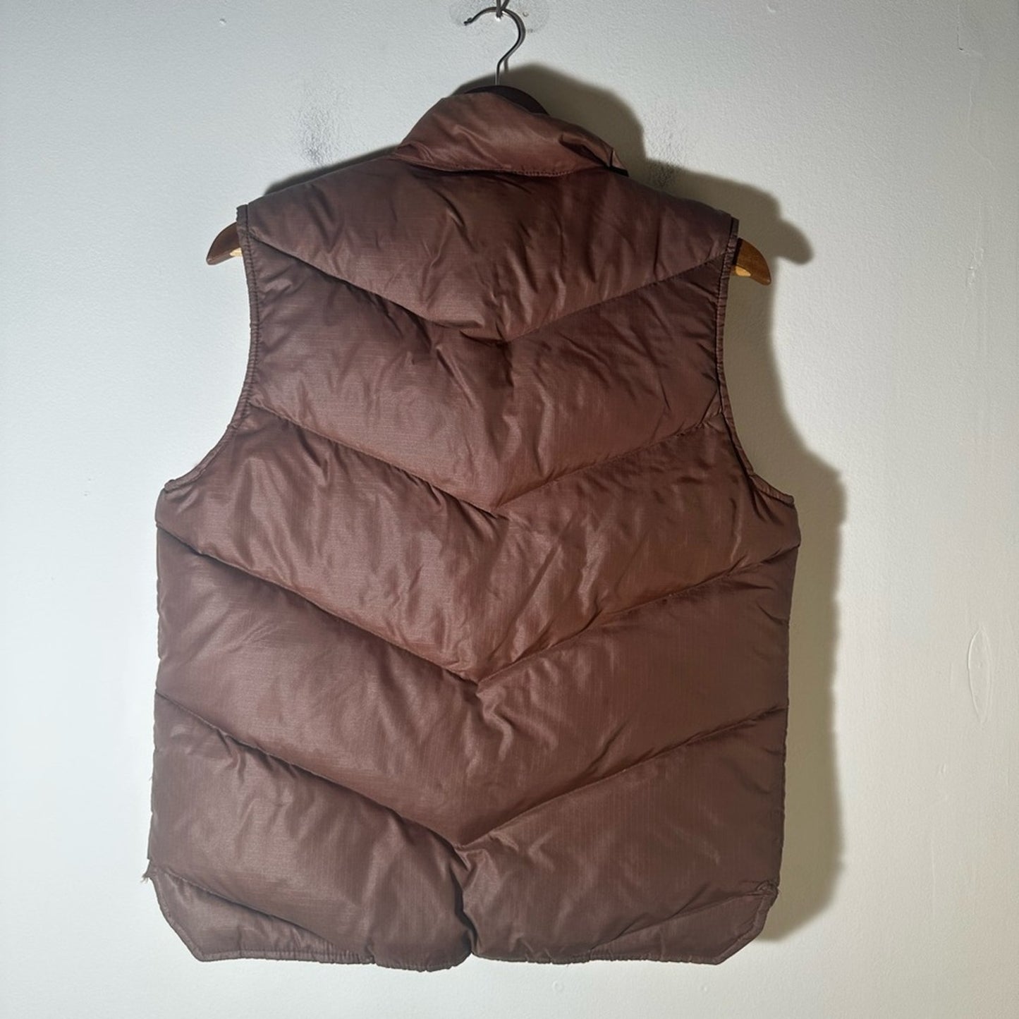Vintage Men's Brown Quilted Vest