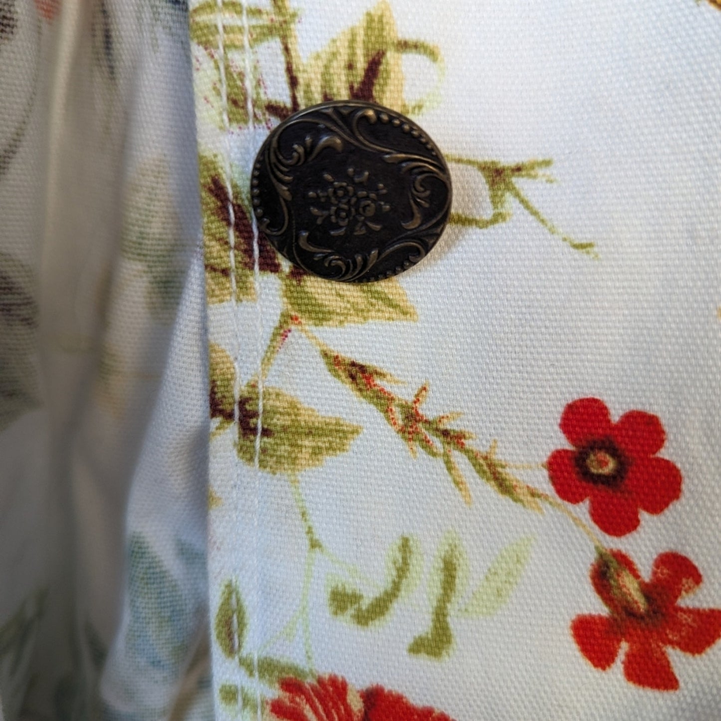 Alice Through the Looking Glass Floral   Jacket - XS