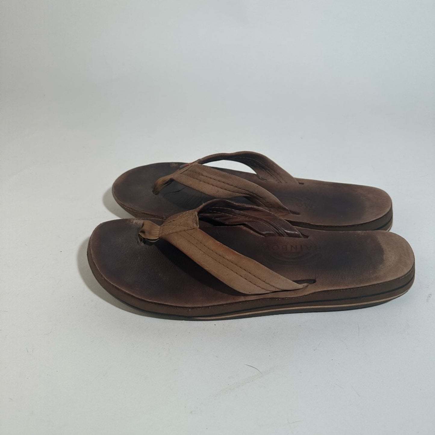 Rainbow Leather Sandals