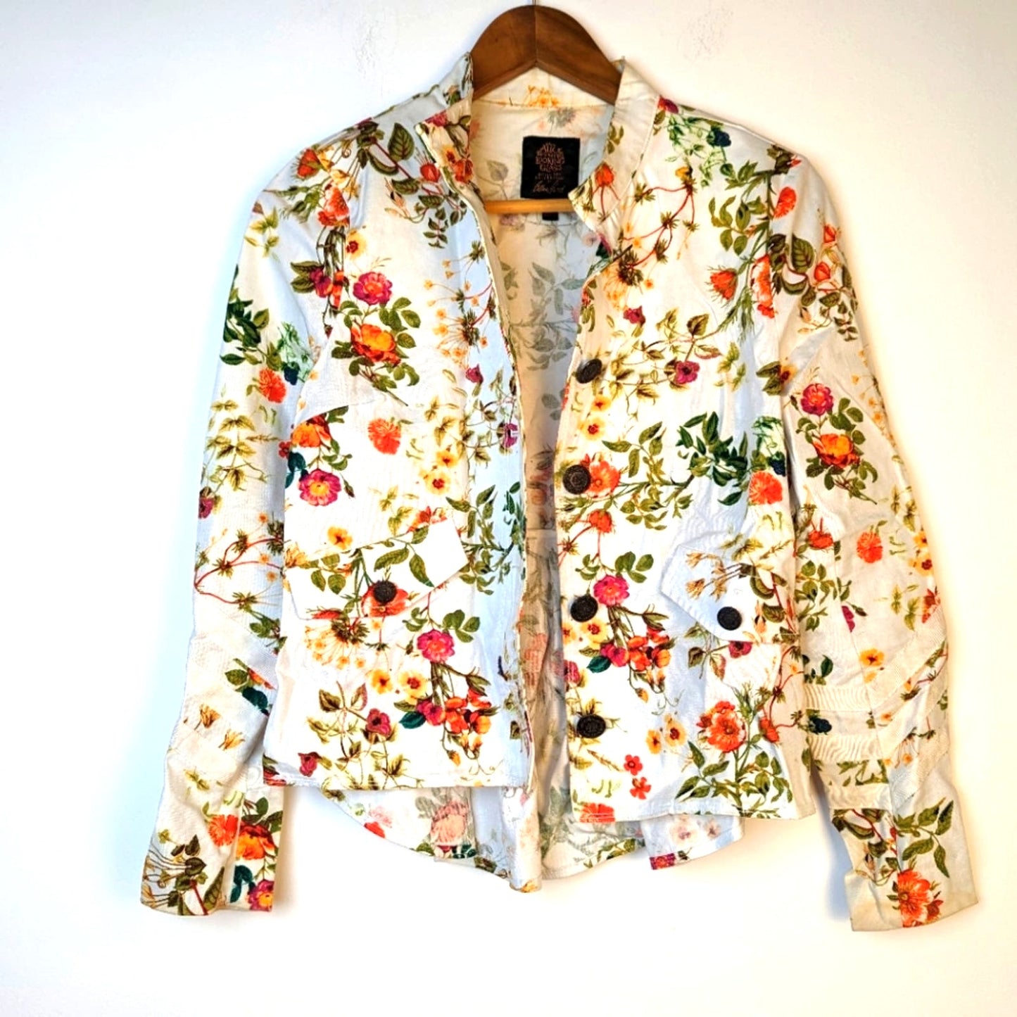 Alice Through the Looking Glass Floral   Jacket - XS