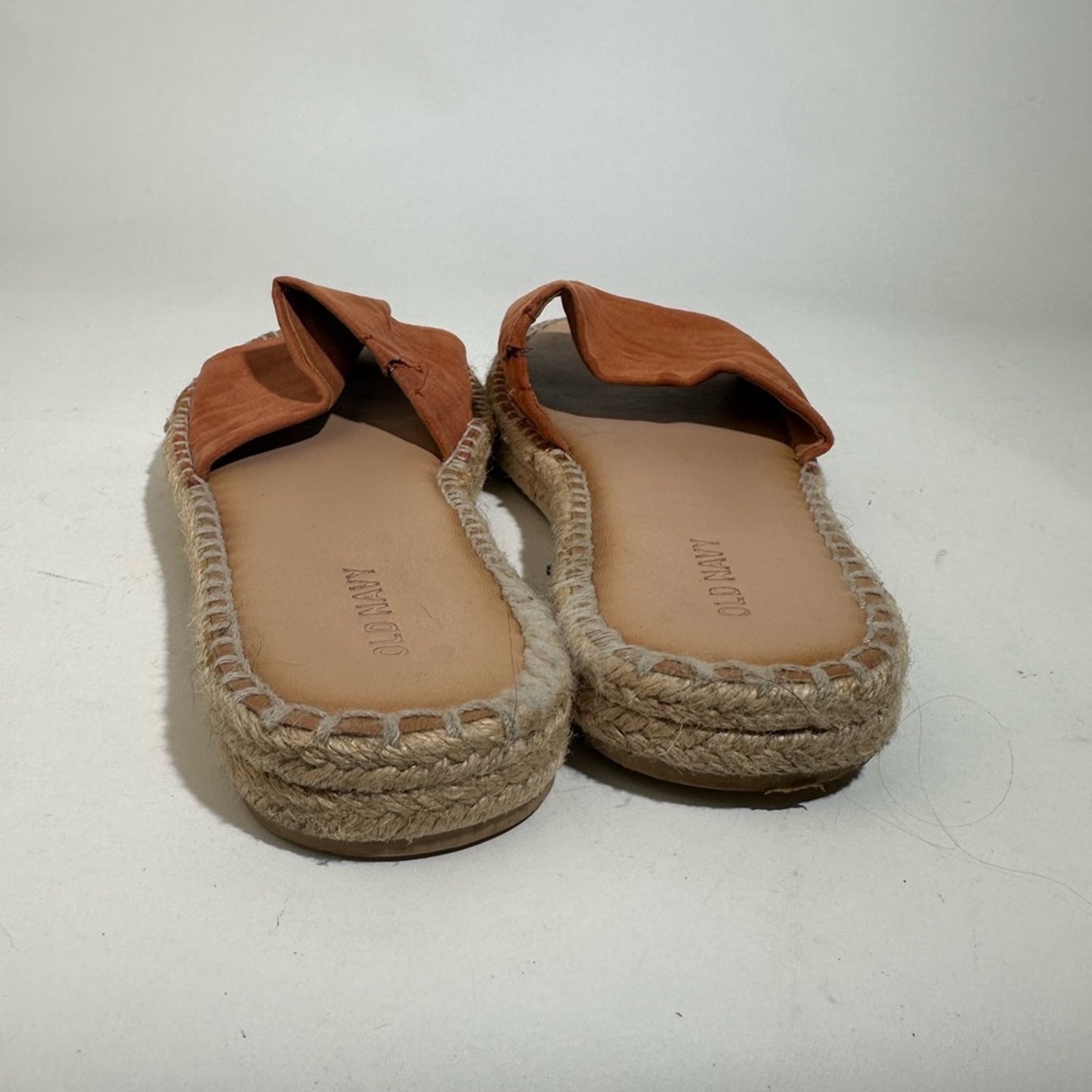 Old Navy Faux Suede Espadrille Slide Sandal