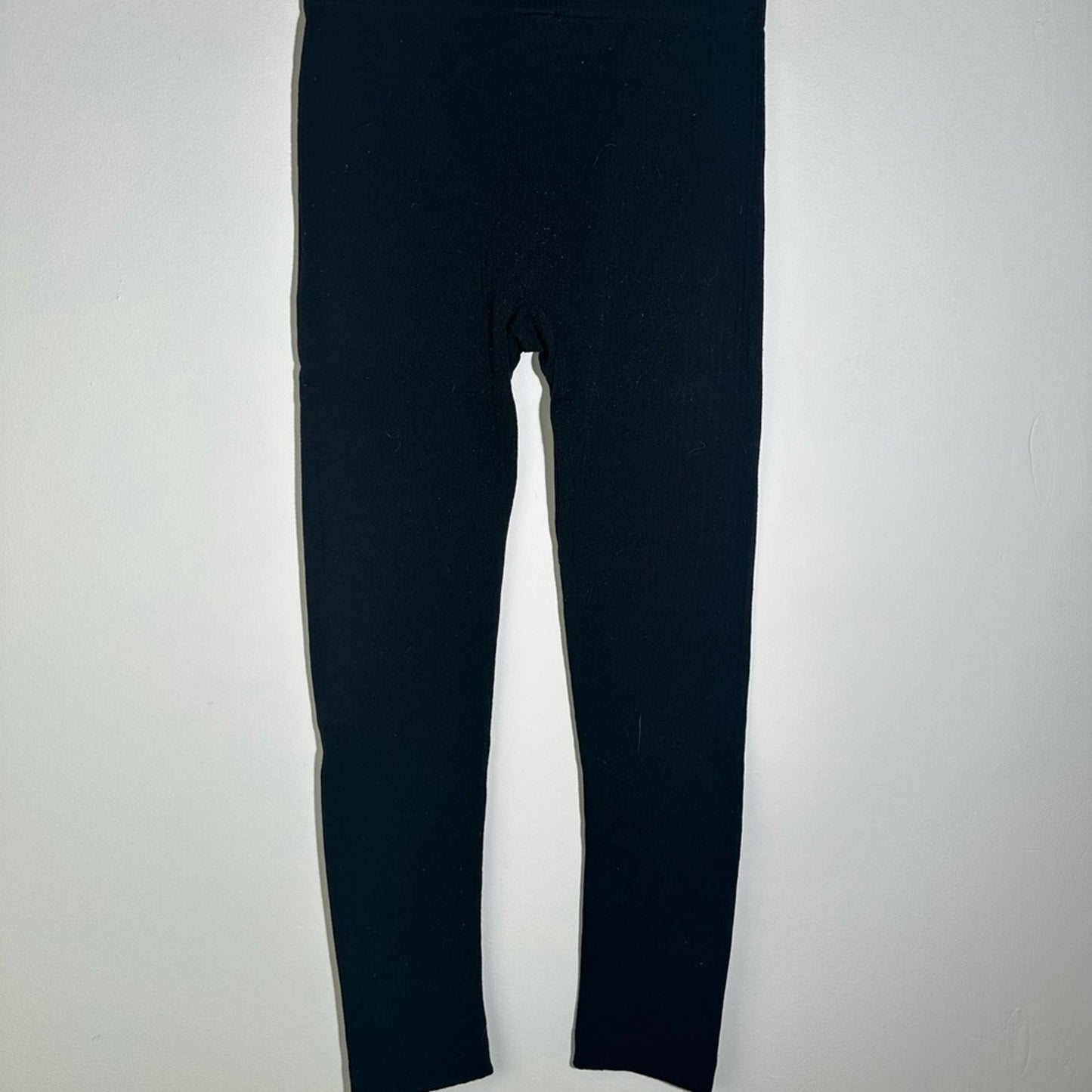 Faded Glory Black Ankle-Length Leggings with Smooth Fit