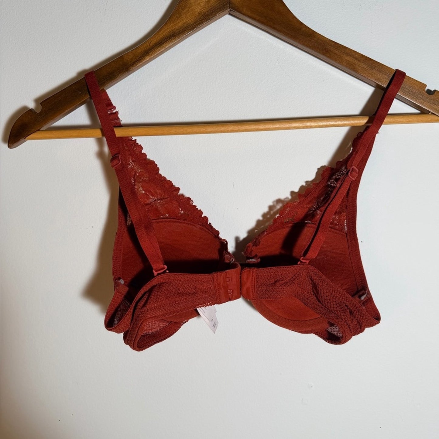 Auden Elegant Red Lace Bralette