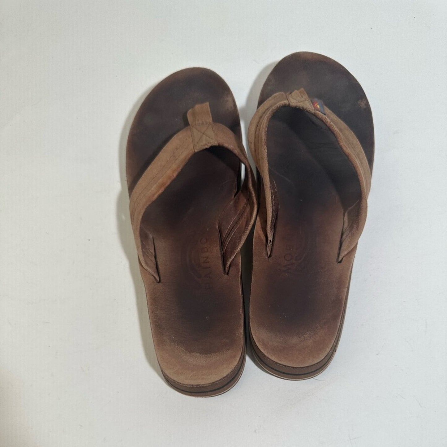 Rainbow Leather Sandals