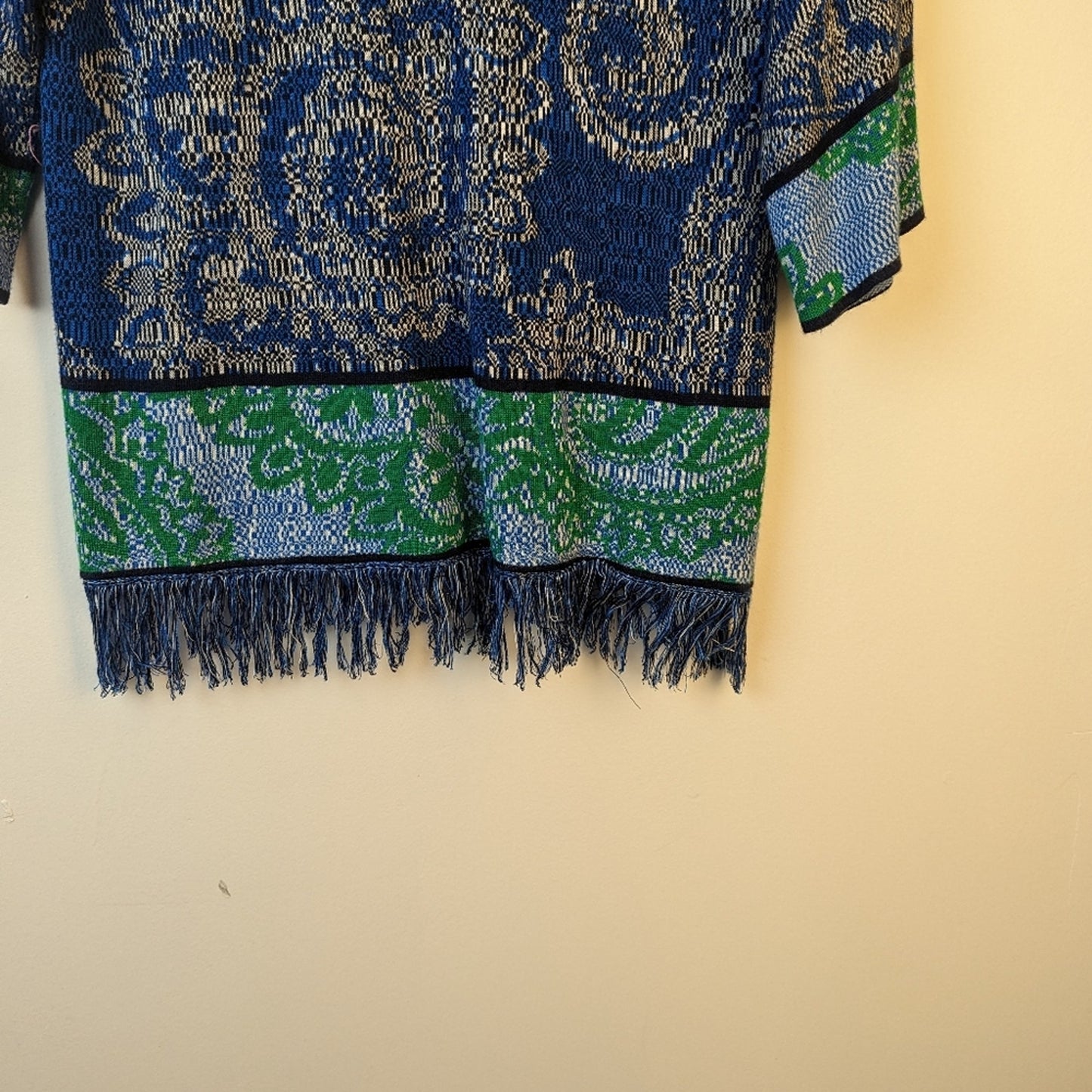 Paisley Fringed Tunic - Small