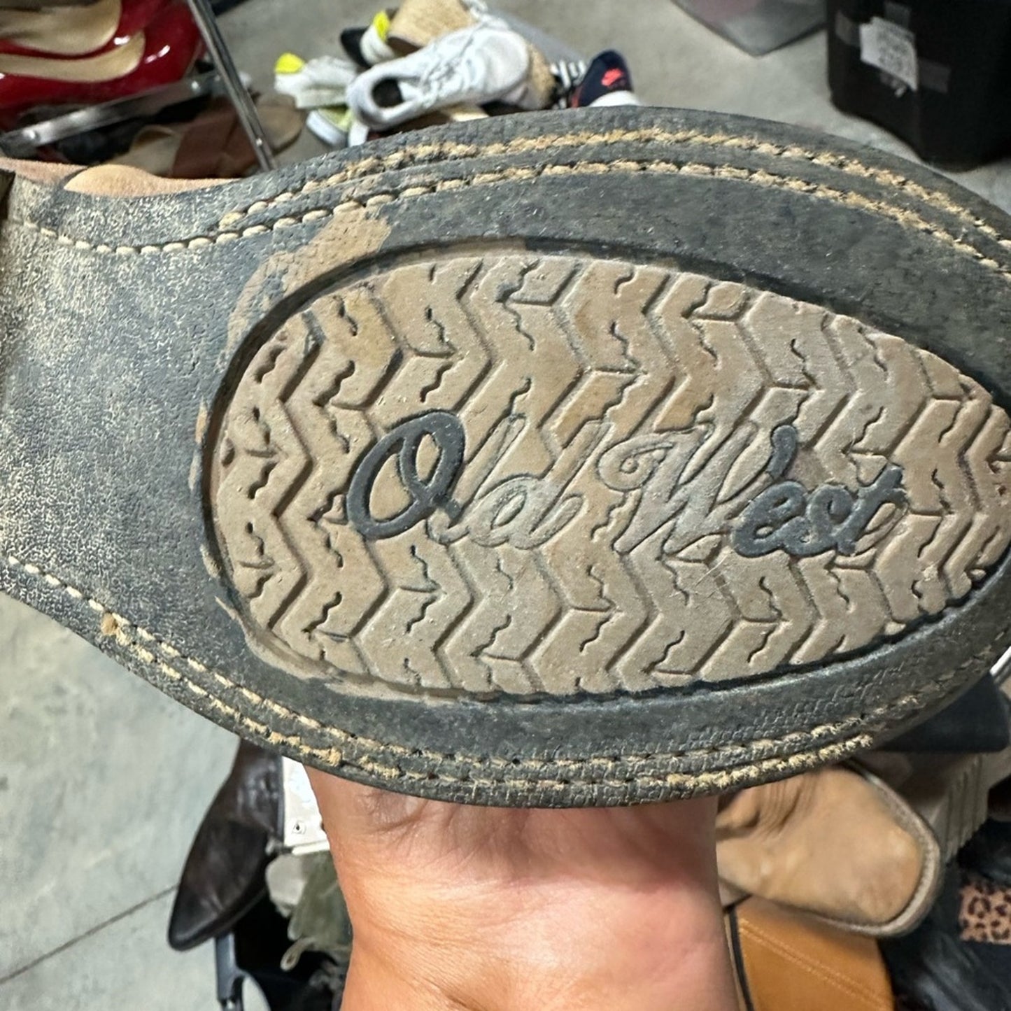 Old West Western Boots / 7 - 7.5