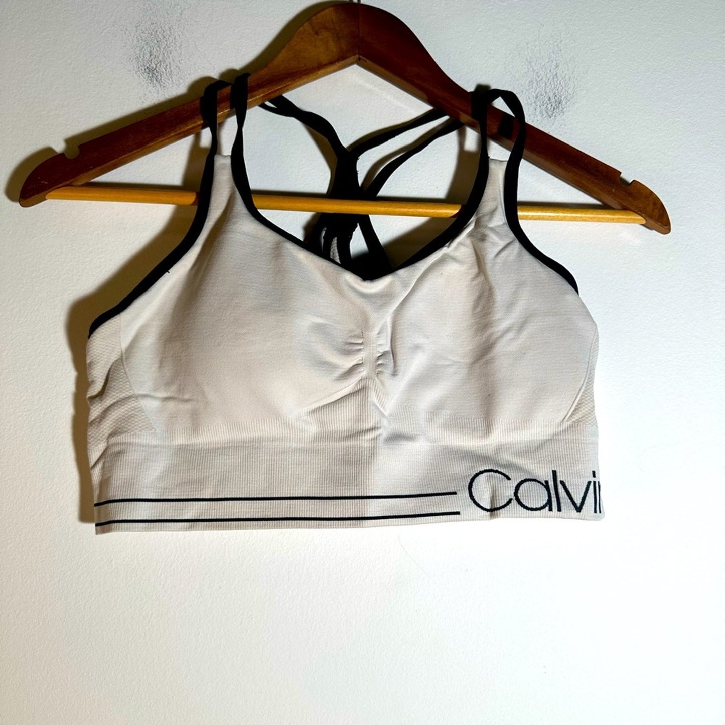 Calvin Klein Women's White Sports Bra