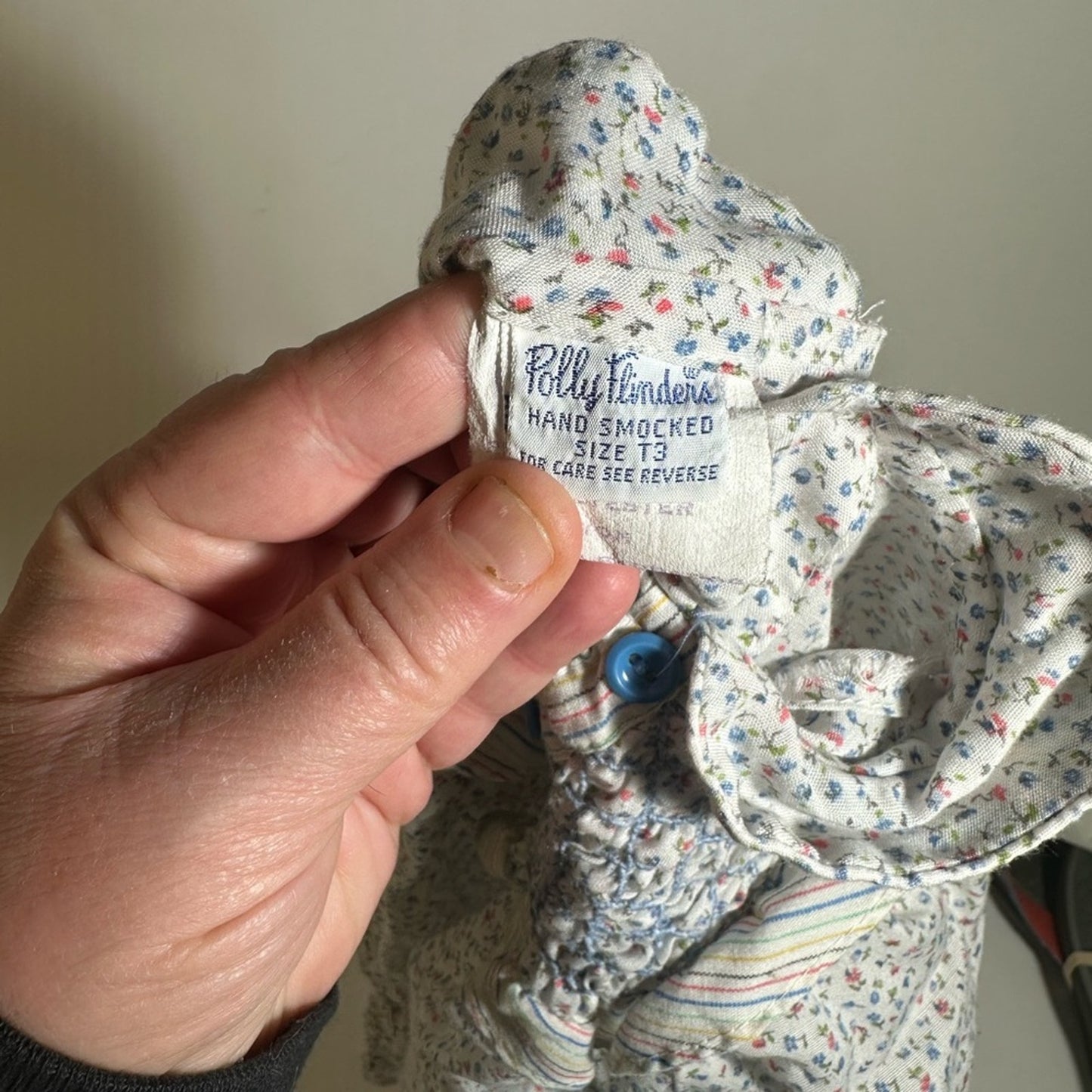 Polly Flinders Hand Smocked Dress