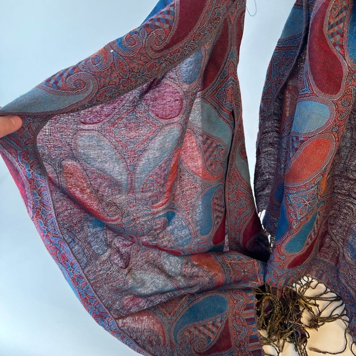 Paisley Wrap Scarf
