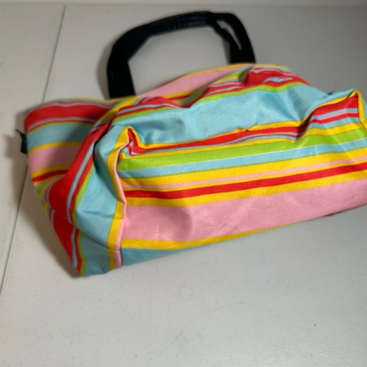 Vincelli Colorful Striped Tote Bag