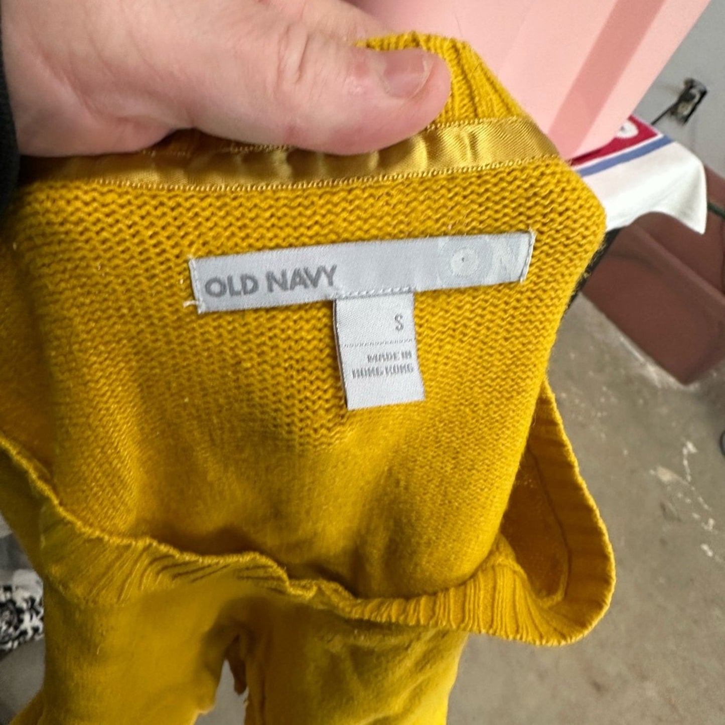 Old Navy Gold Sweater