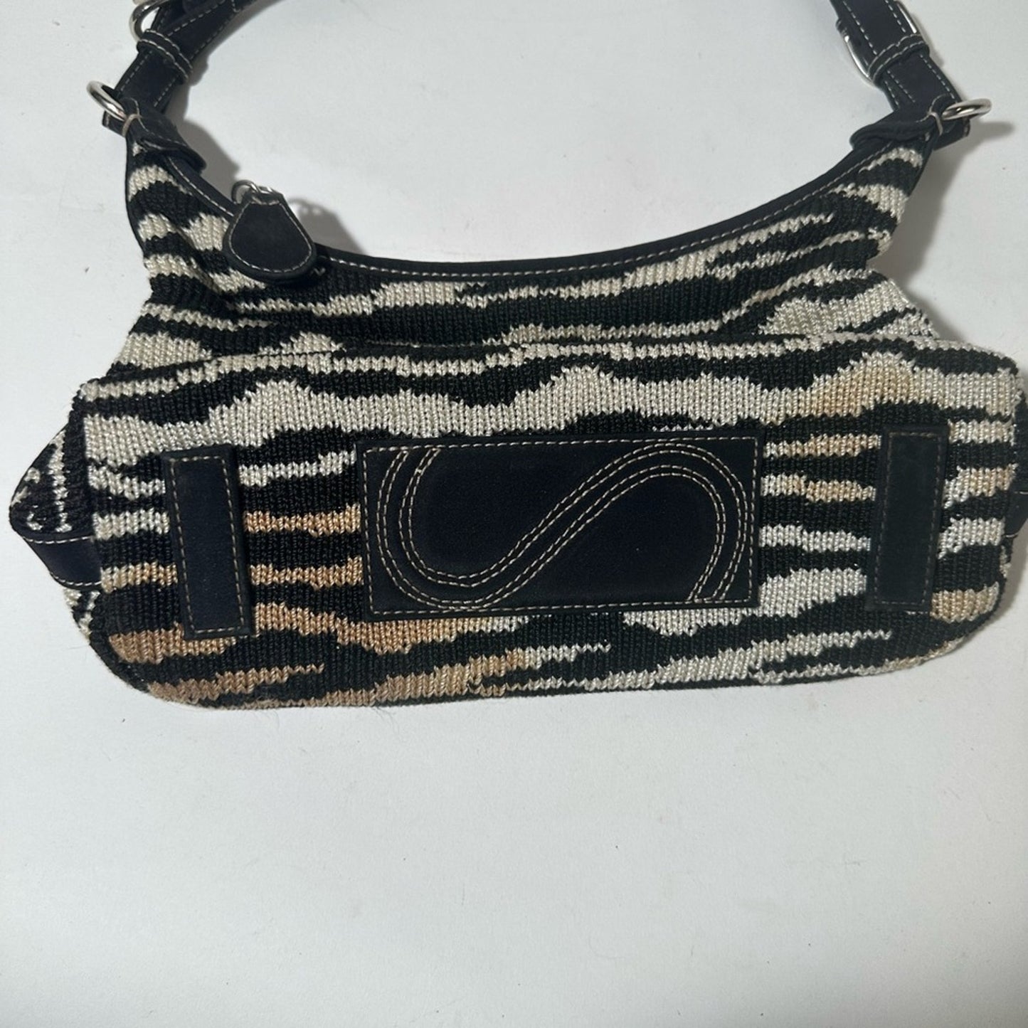 Black and White Zebra Print Women's Bag