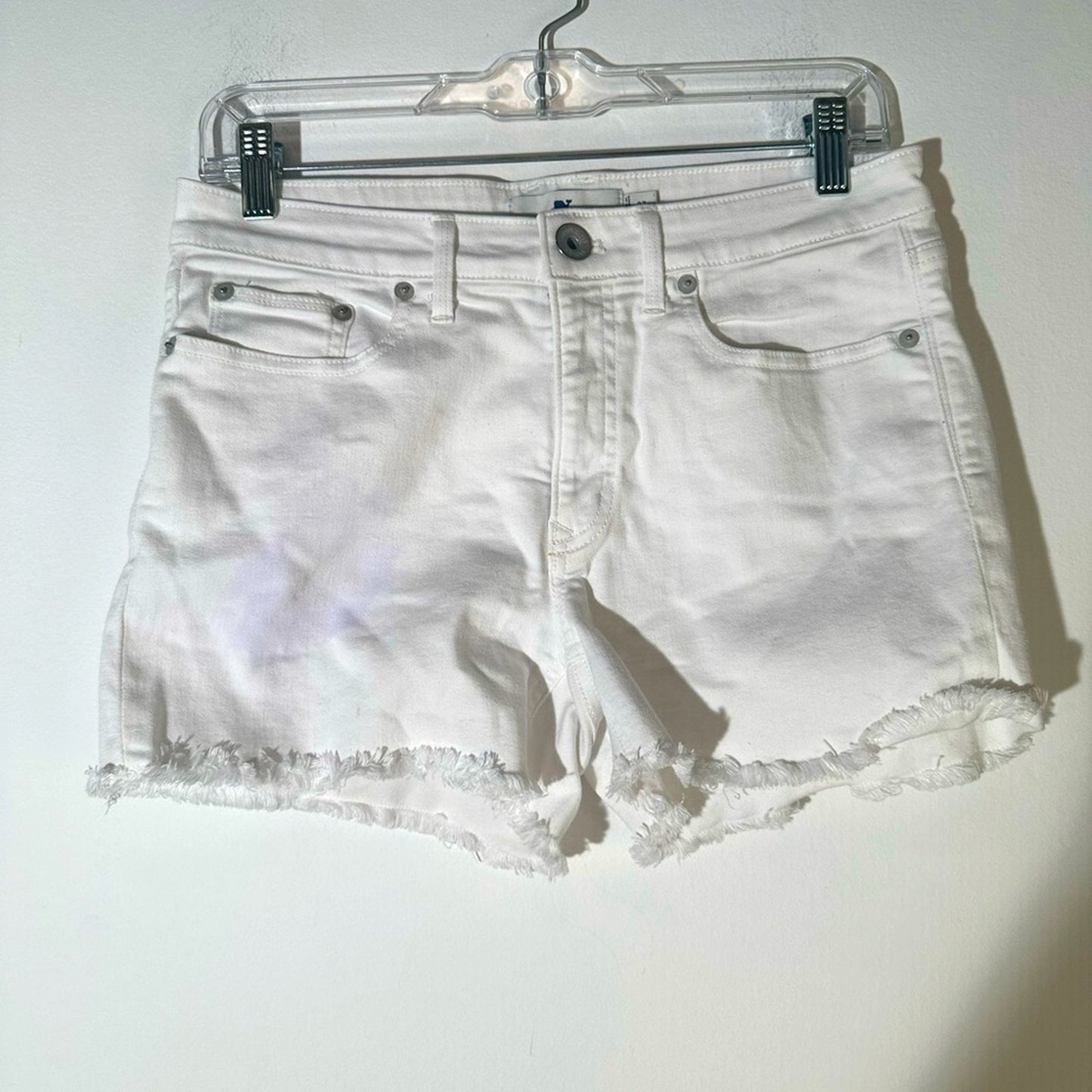 Vineyard Vines White Denim Shorts
