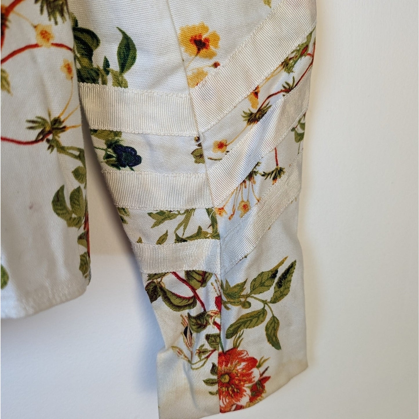 Alice Through the Looking Glass Floral   Jacket - XS