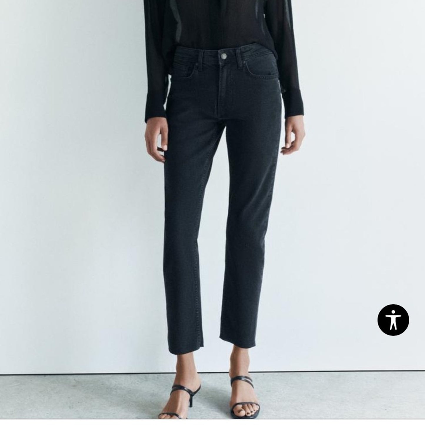 Zara Straight Leg Jeans