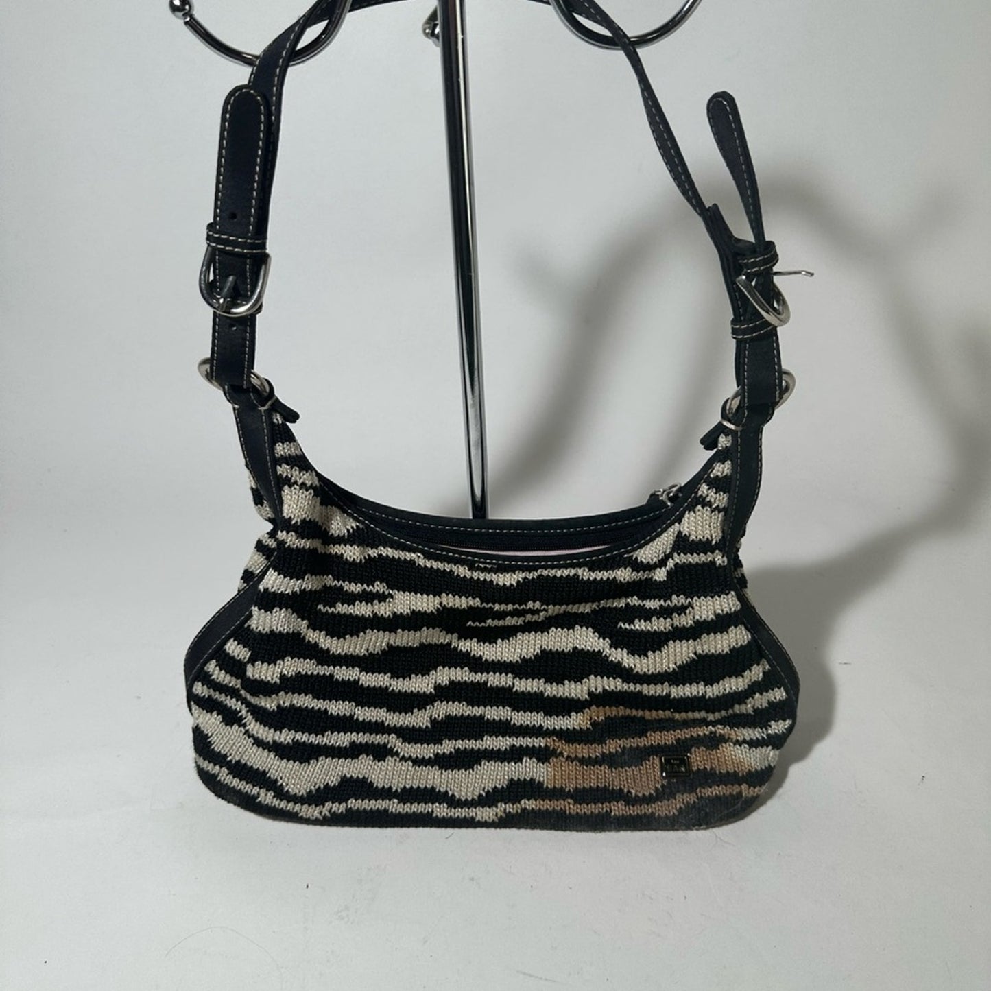 Black and White Zebra Print Women's Bag
