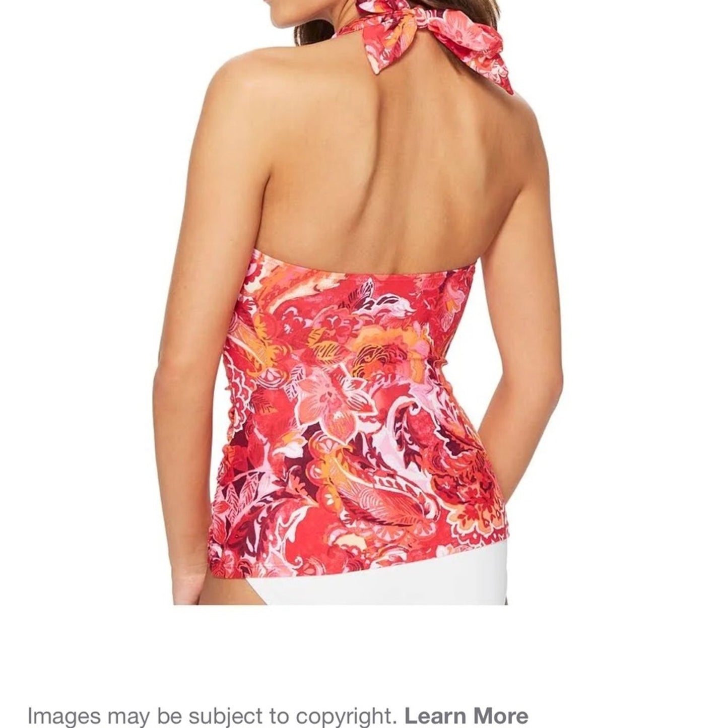 Lauren Ralph Lauren Vibrant Floral Swim Top