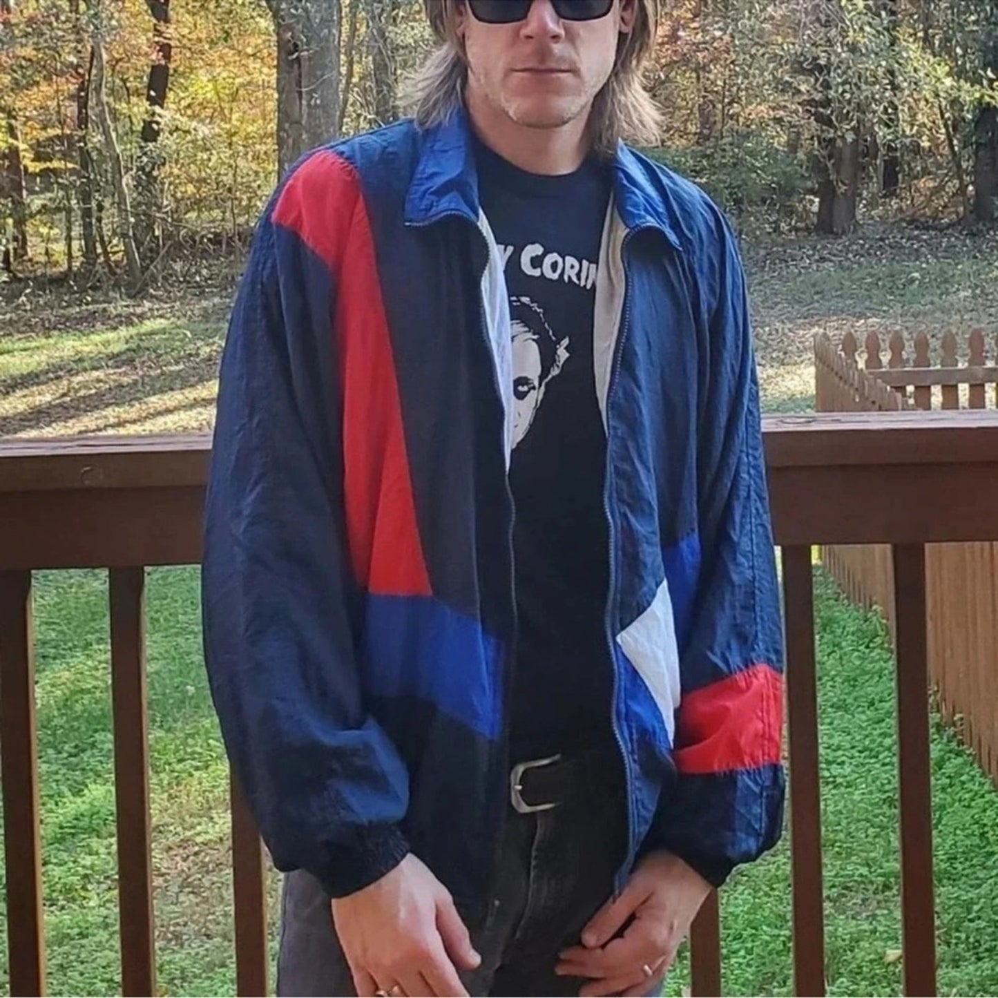 Vintage 80’s Color Block Track Jacket