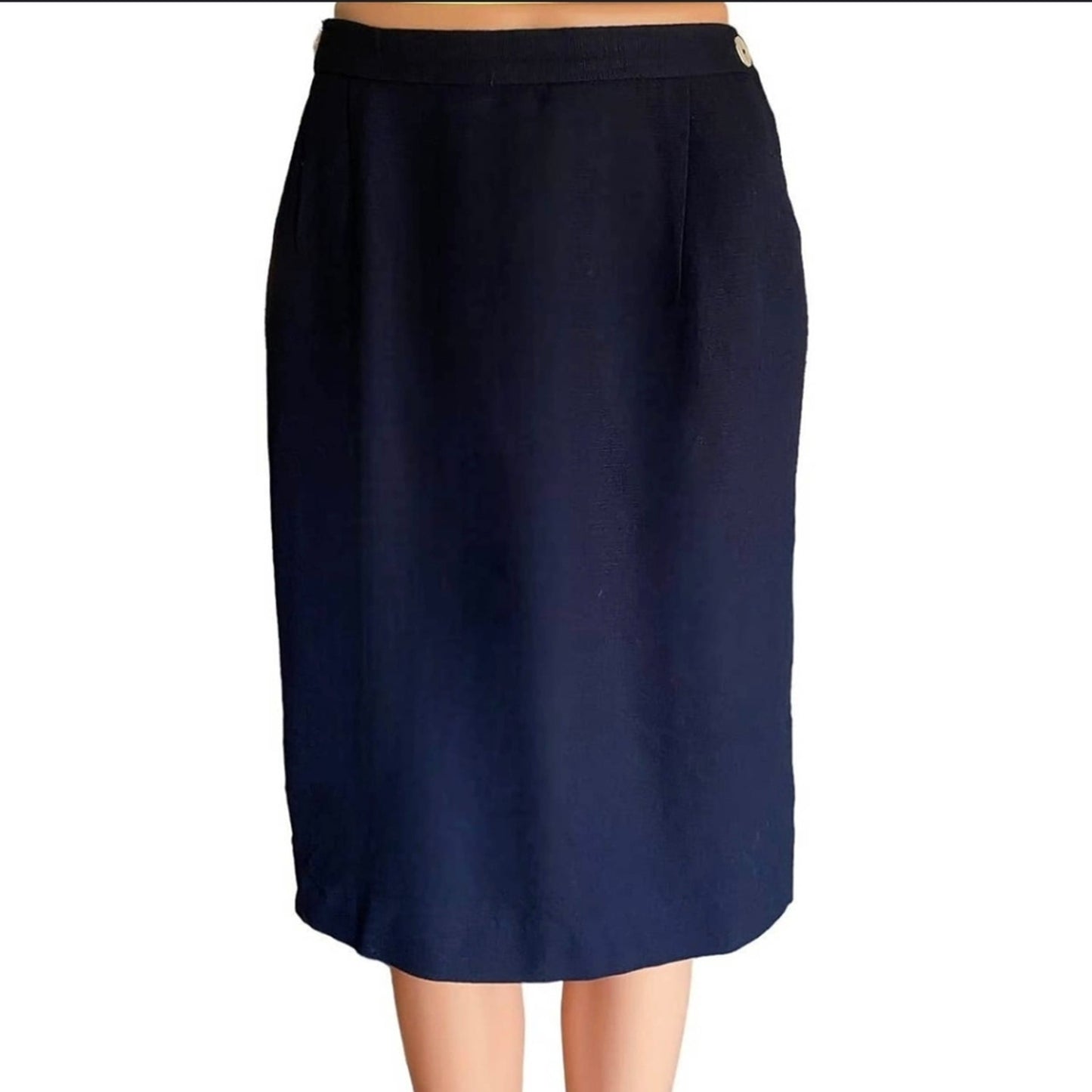 Vintage Pendleton Wool Pencil Skirt - 6