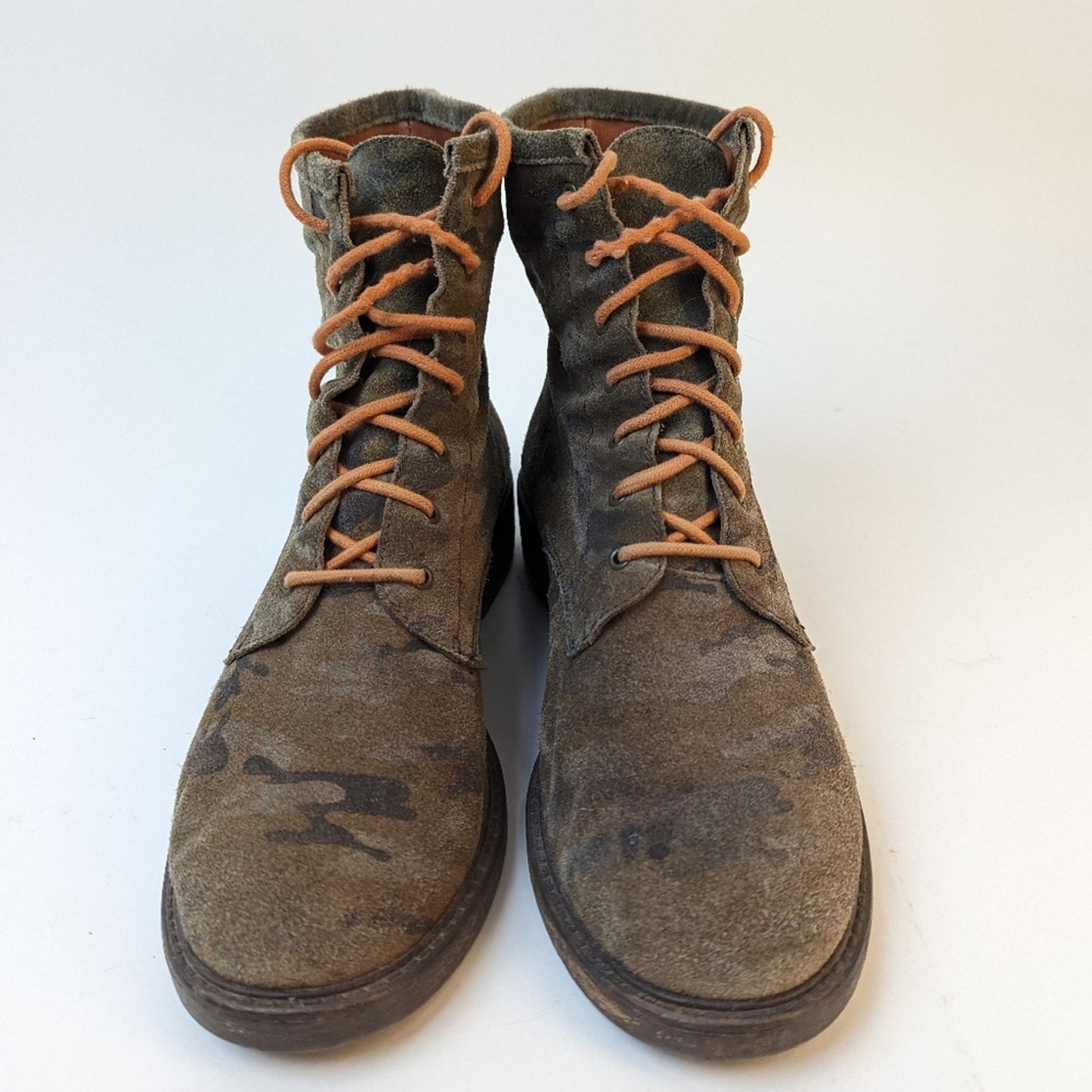 Lucky Brand Camo Combat Boots
