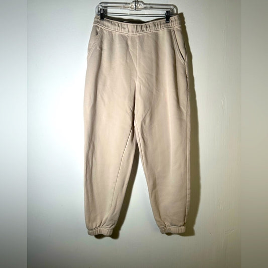 Abercrombie & Fitch Cream Jogger Pants