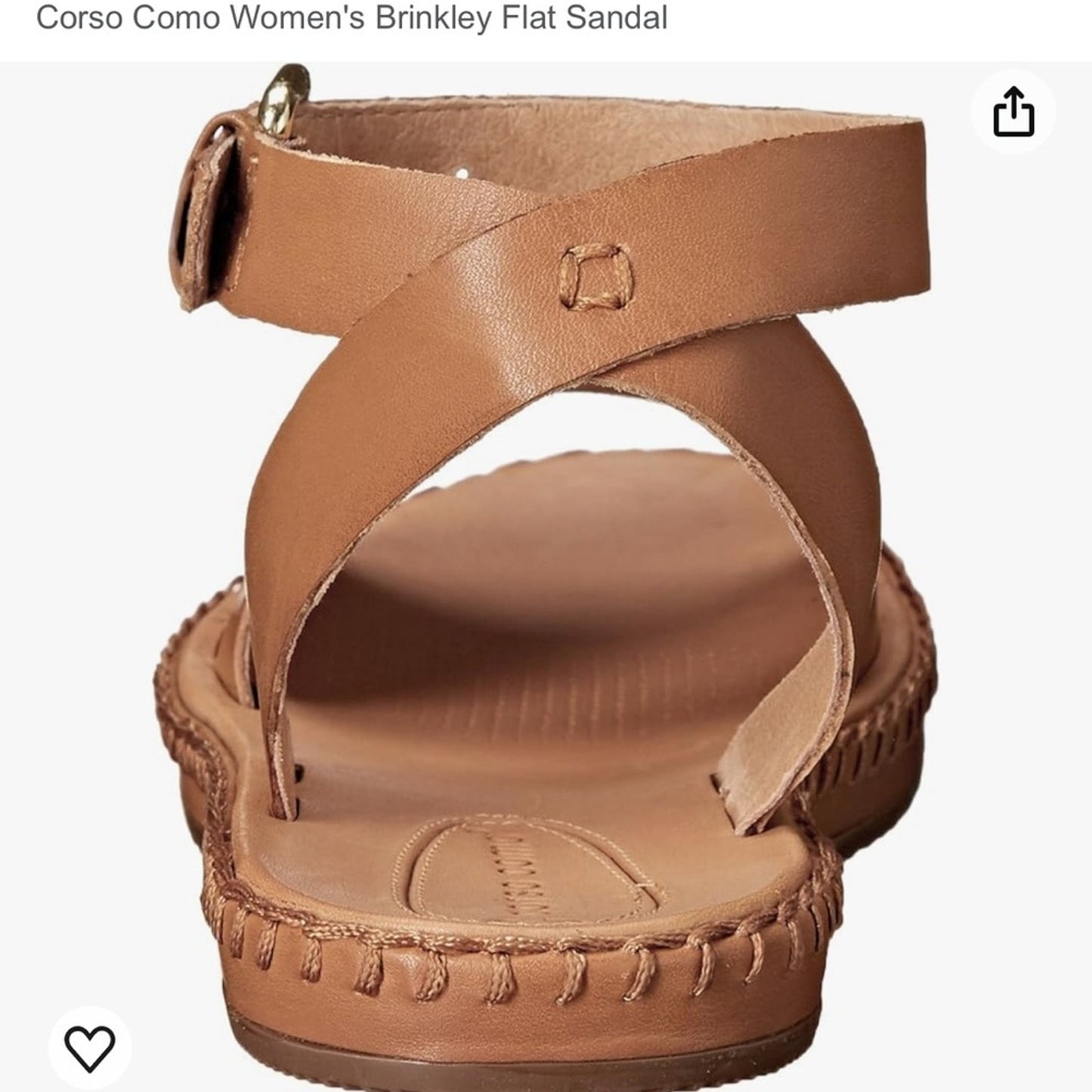 Corso Como Women’s Brinkley Flat Sandals