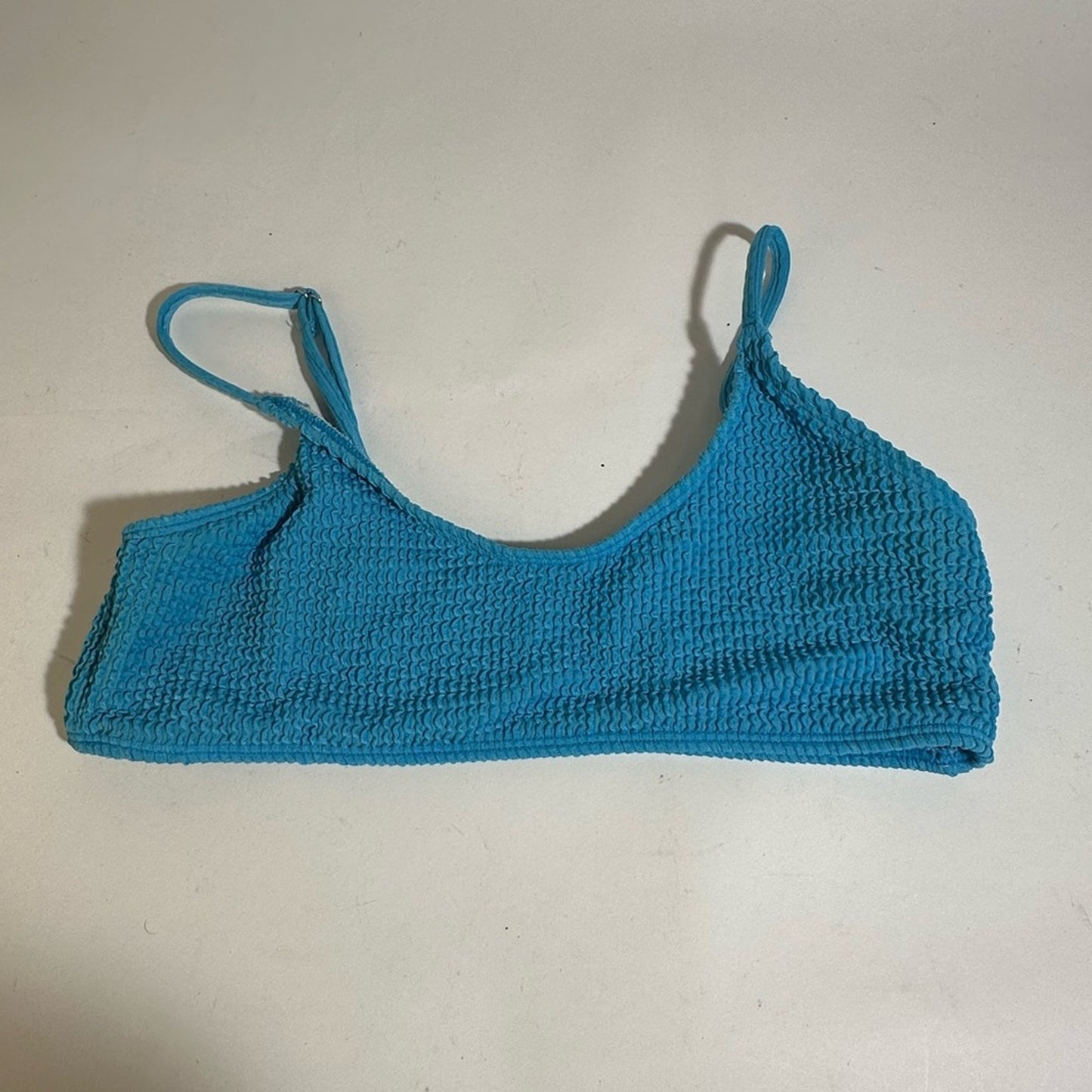 SHEIN Blue Bikini Top