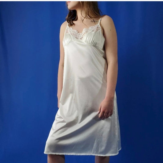 Vintage Vassarette Slip Dress - Medium