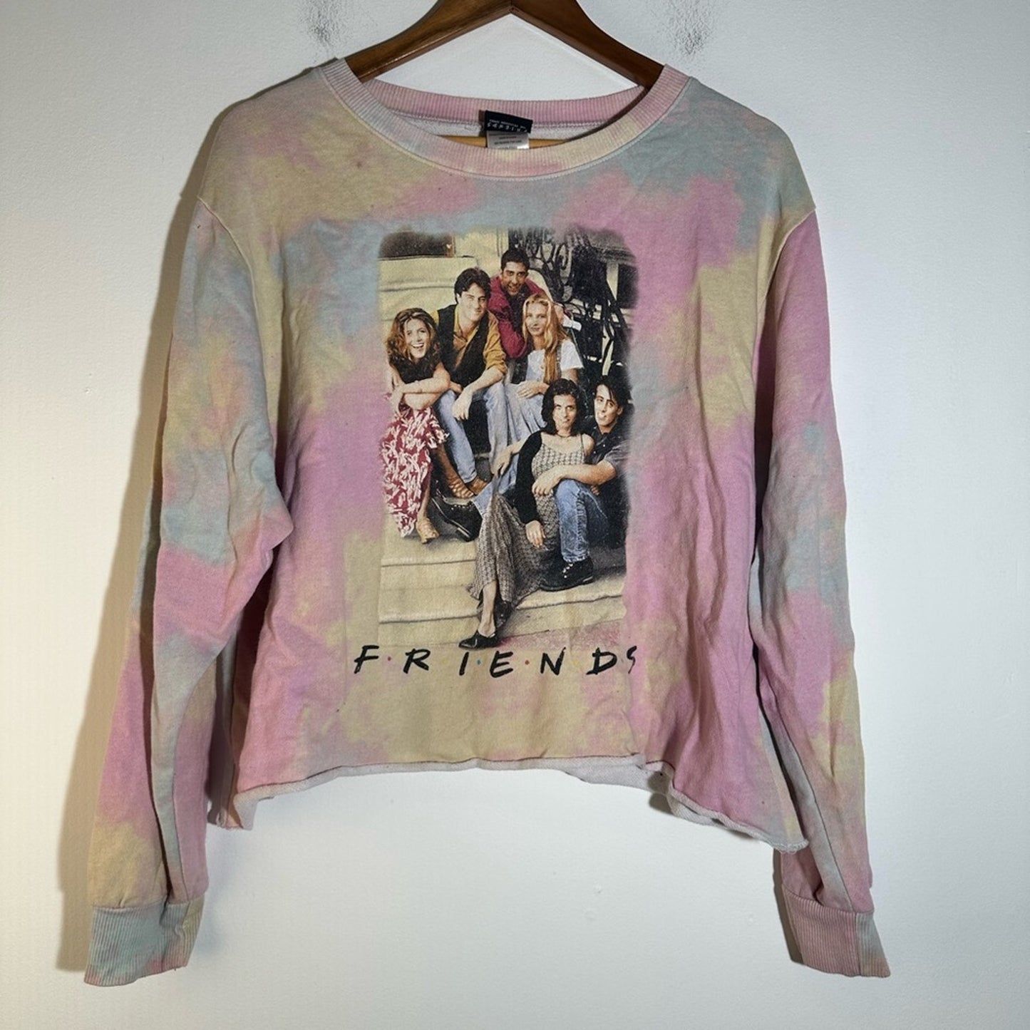 Friends Tie Dye Pastel Sweatshirt