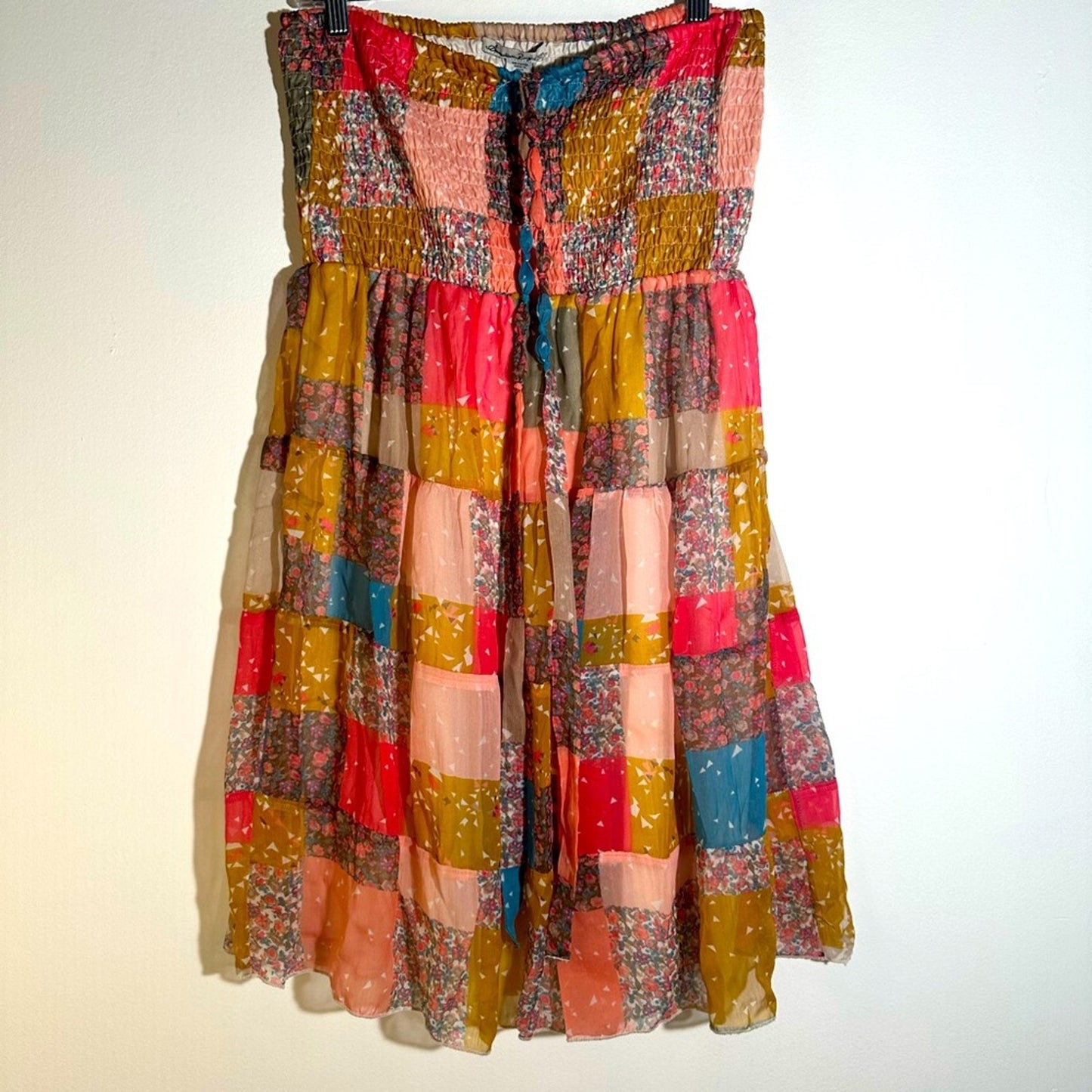 American Rag Patchwork Summer Dress