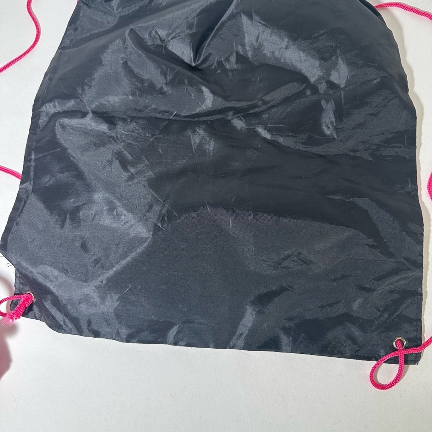 Diva Black and Pink Backpack with Motivational Design