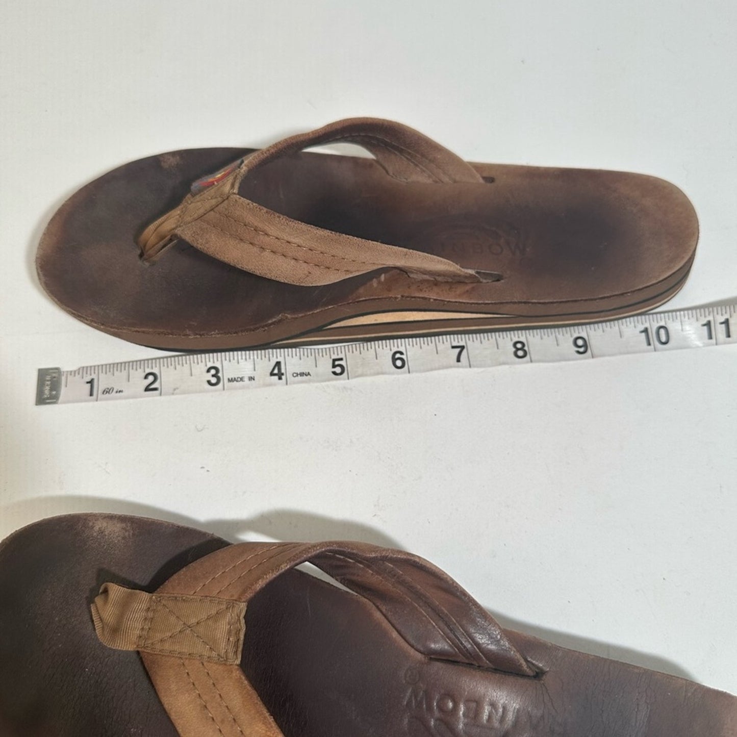 Rainbow Leather Sandals