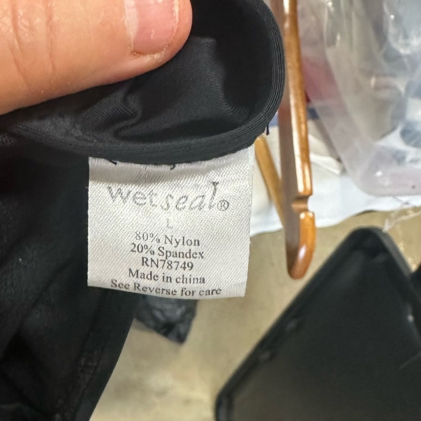 Wet Seal Black Swimsuit with Cutout Design