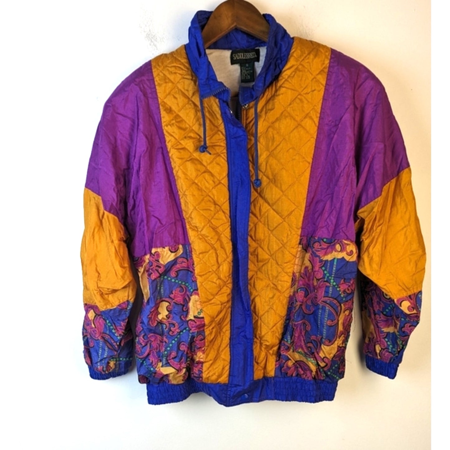 Vintage 80's Quilted Jacket - Small