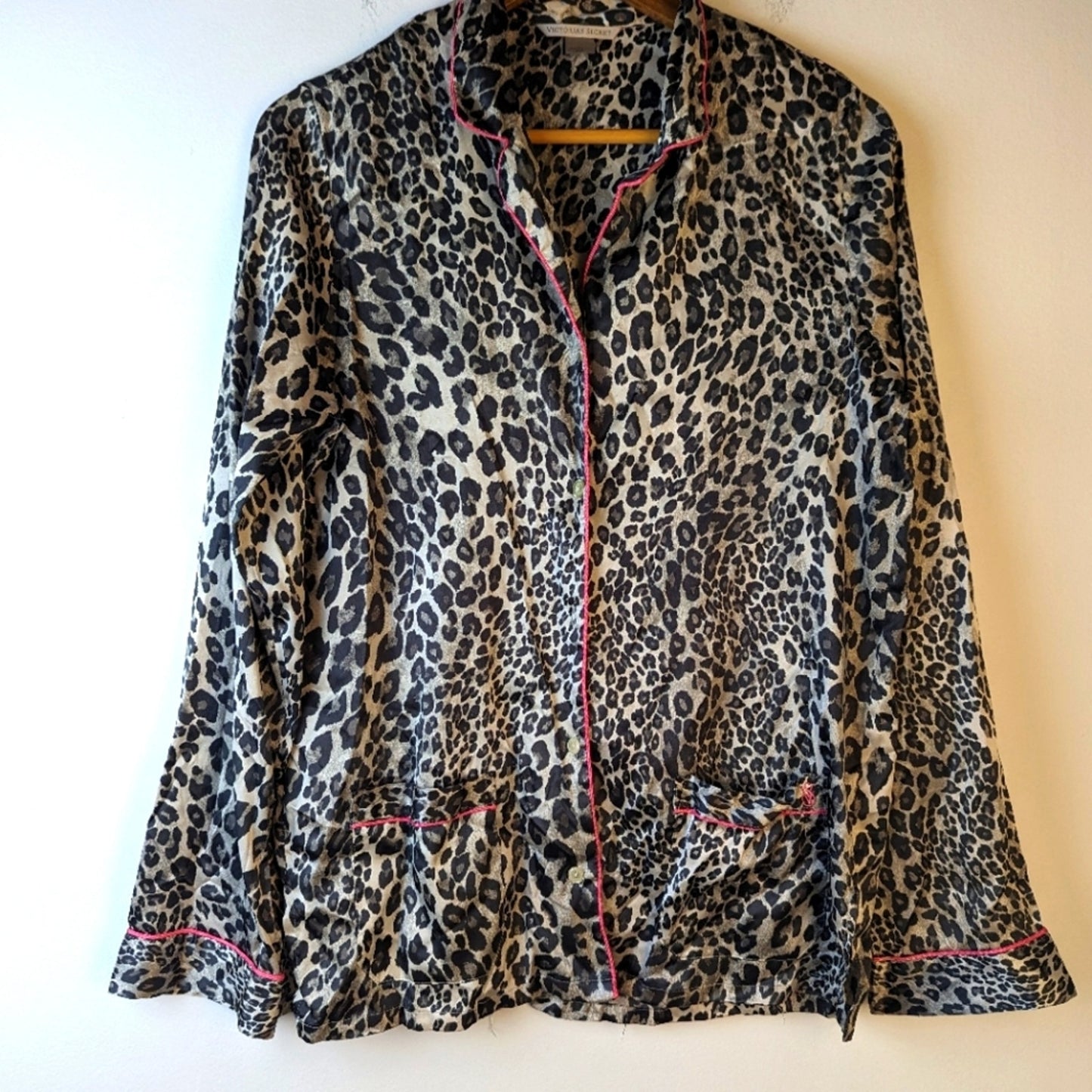 Victoria’s Secret Animal Print Pajama Loungewear Top