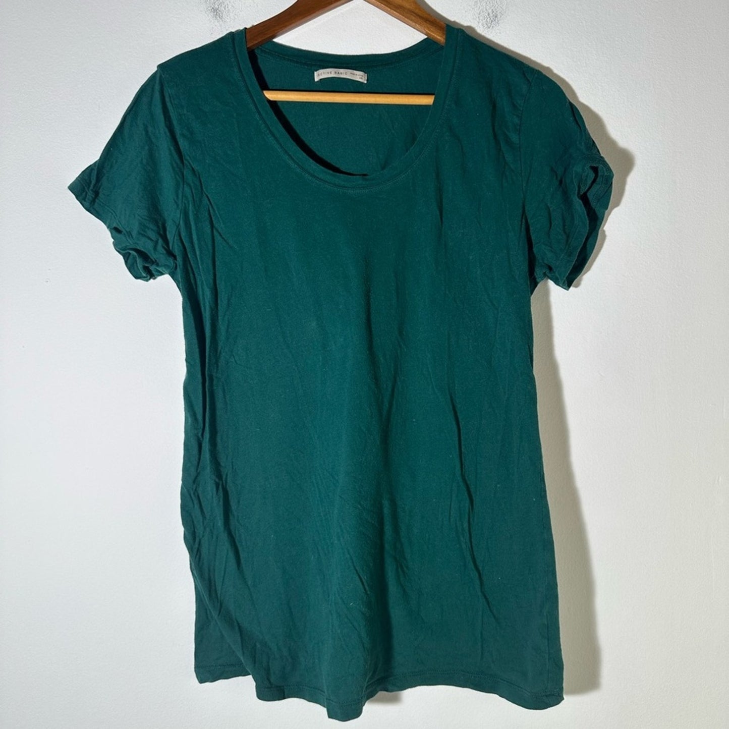 Active Basic Deep Green Tee