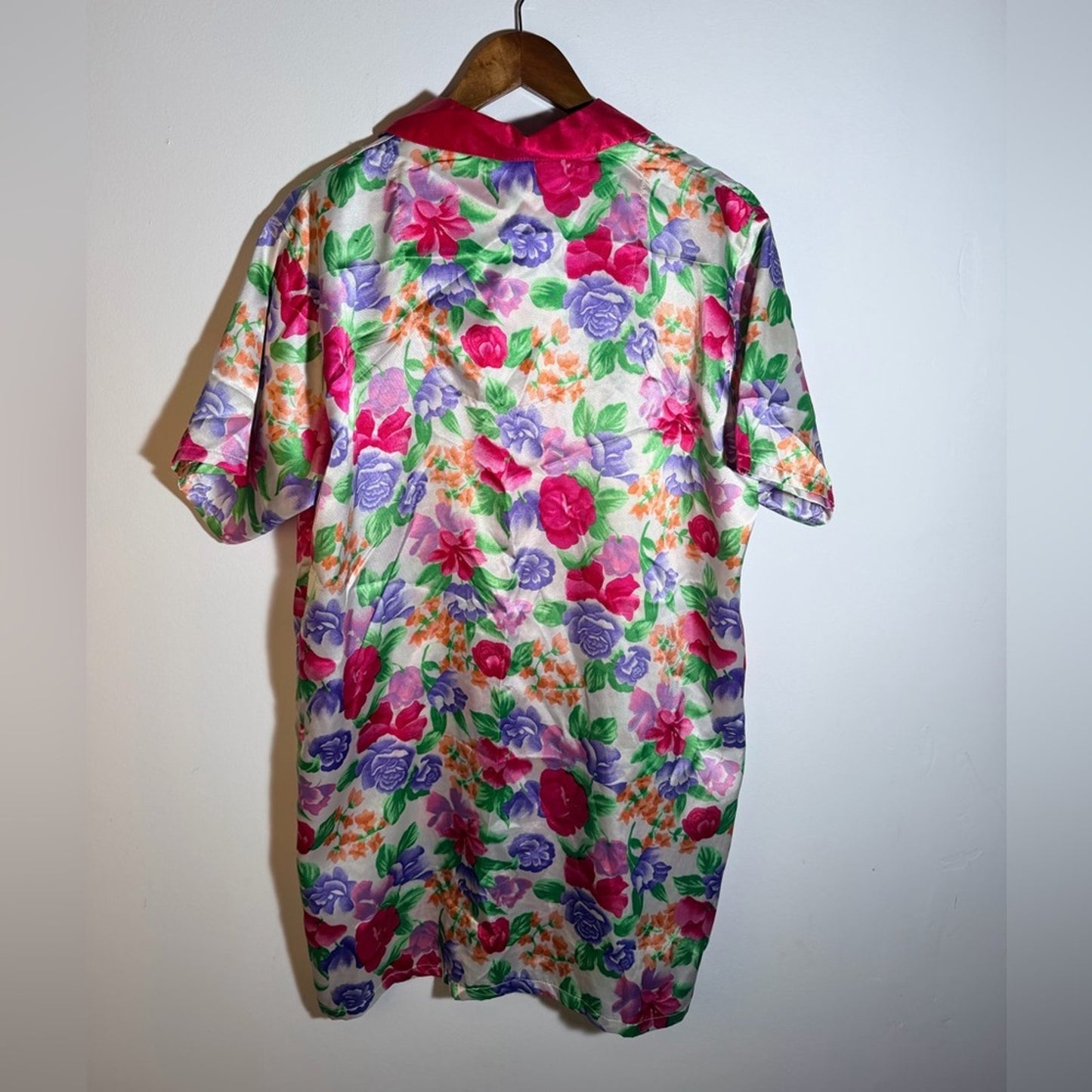 Vintage A’Milan Floral Women's Sleepwear Robe