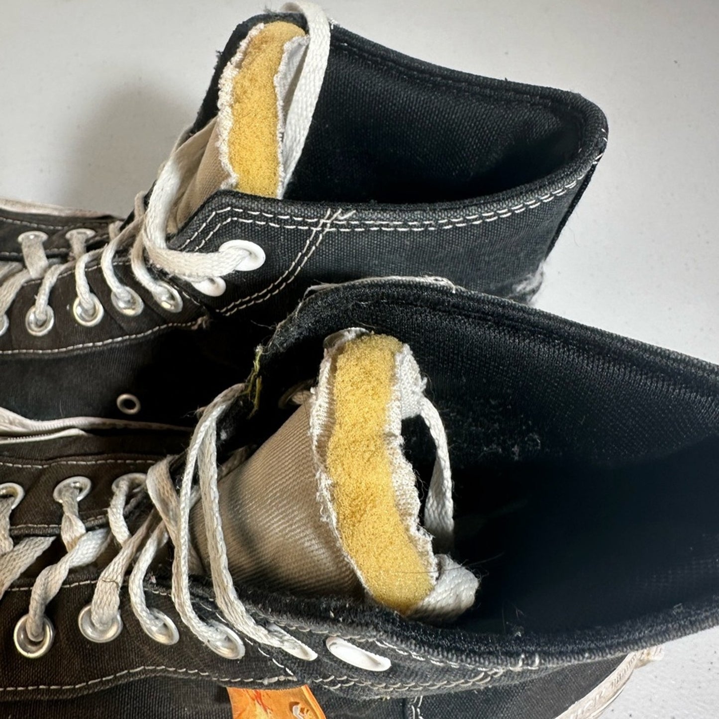 Converse Black High-Top Sneakers with Star Logo
