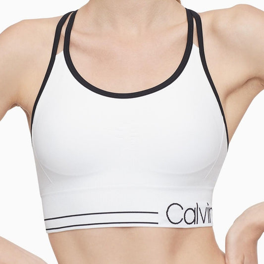 Calvin Klein Women's White Sports Bra