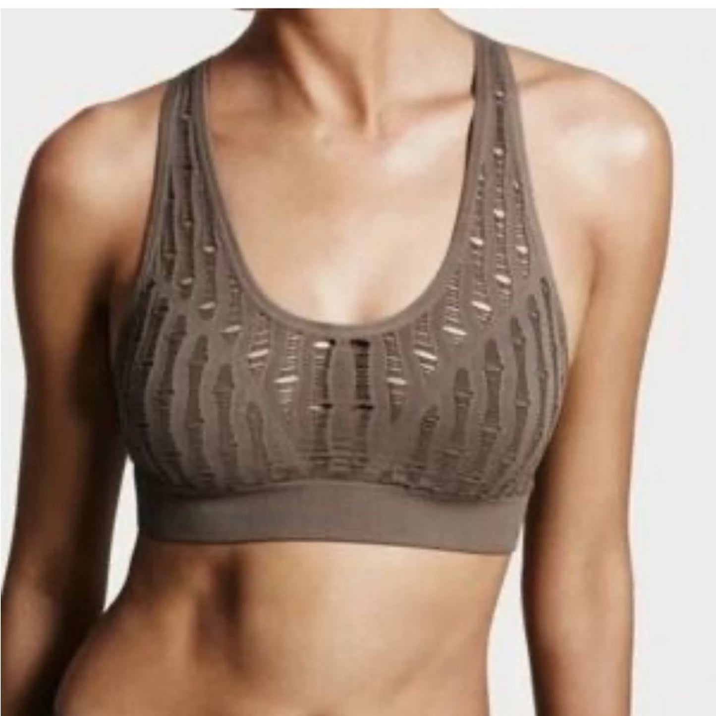 Victoria’s Secret Sport Women's Brown Sports Bra