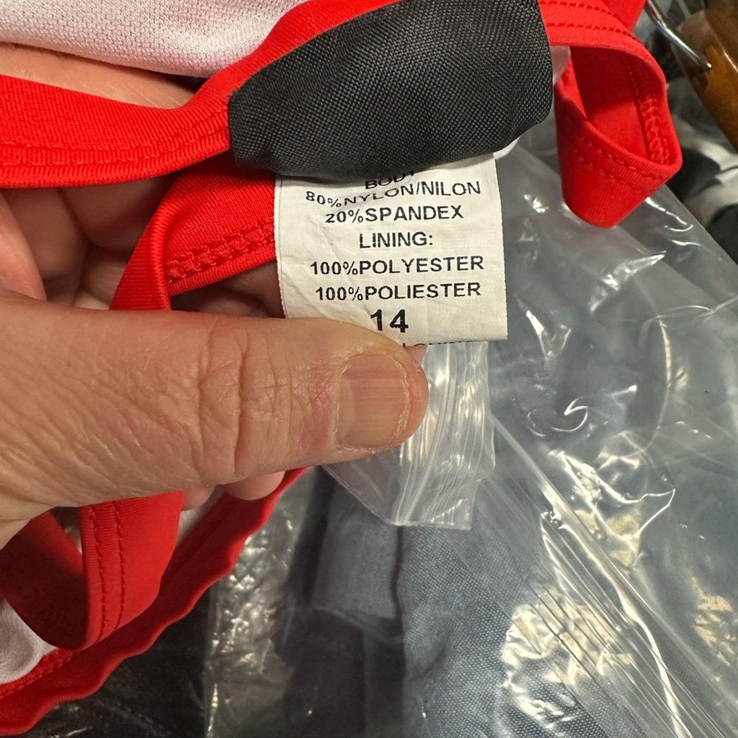 Cromer Resortwear Vibrant Red Swimsuit