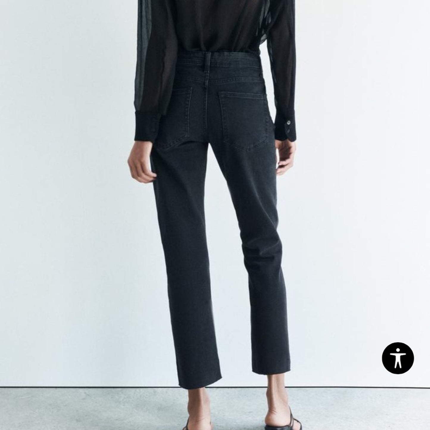 Zara Straight Leg Jeans