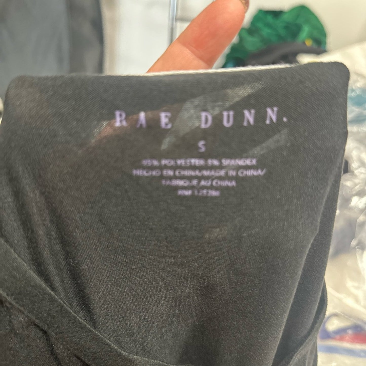 Rae Dunn Black 'BOO' Halloween Sleepwear Tee Shirt