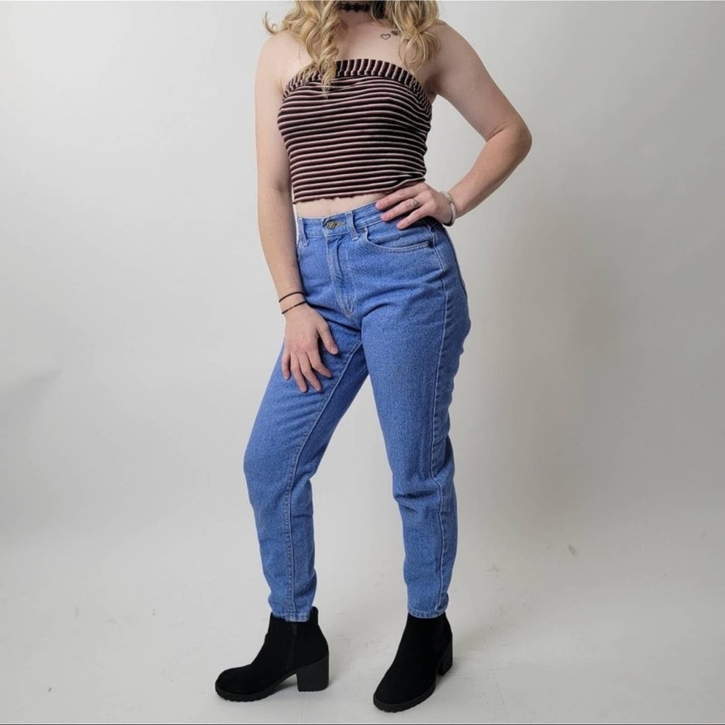 Vintage Mom Classic Blue Women's Jeans