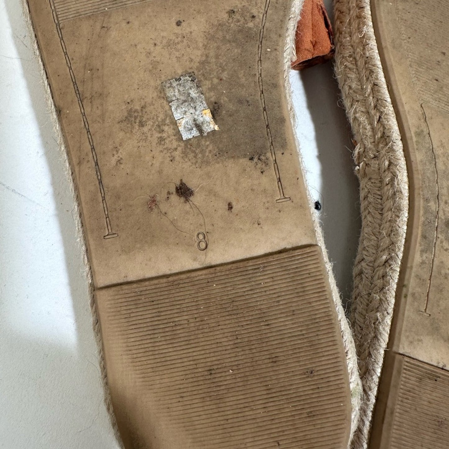 Old Navy Faux Suede Espadrille Slide Sandal