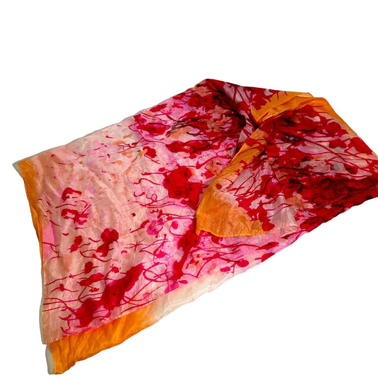 Silk Watercolor Scarf