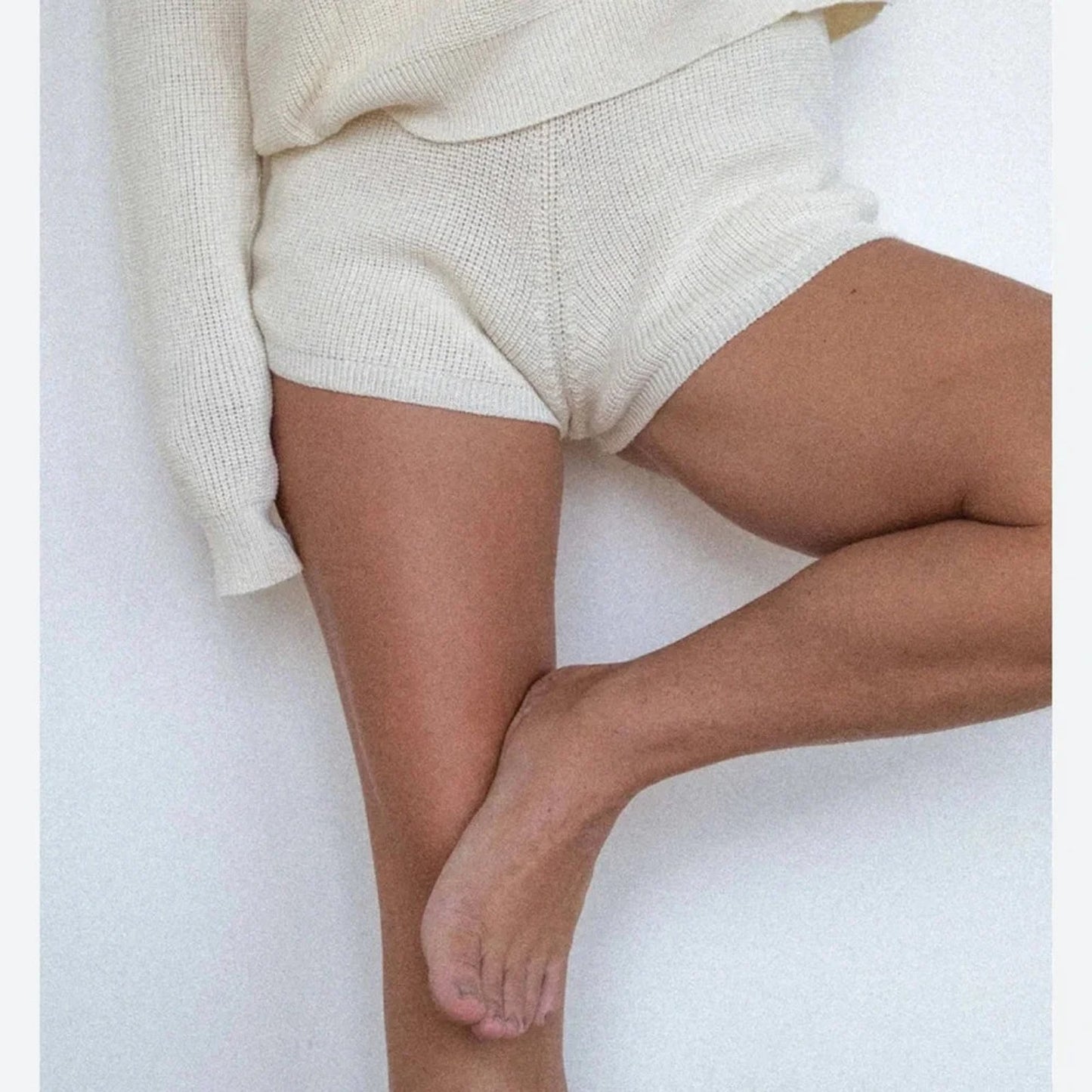 Nasty Gal Sweater Booty Shorts