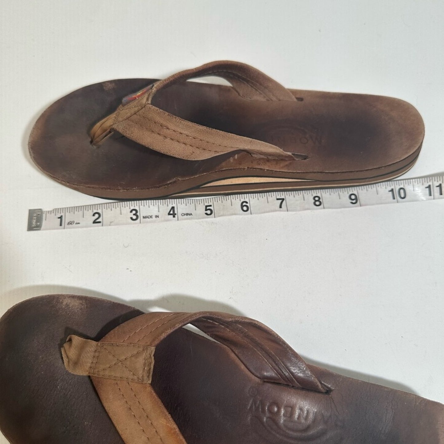 Rainbow Leather Sandals