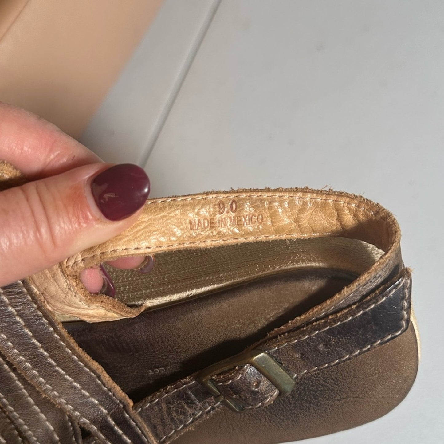 Bed Stu Brown Ensley Strappy Sandals