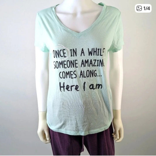 Joe Boxer Light Green Tee